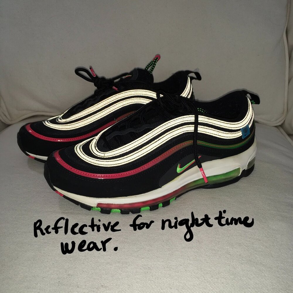 Nike Men's Air Max 97 "Worldwide" Sneaker - Picture 2 of 7
